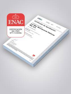 Certificado ISO-9001 ENAC 